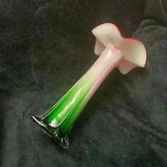 Murano Style  Vase Art Glass - Picture 13 of 13